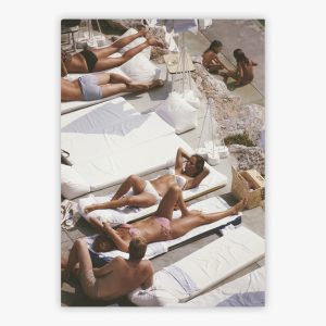 Sunbathers At Eden Roc