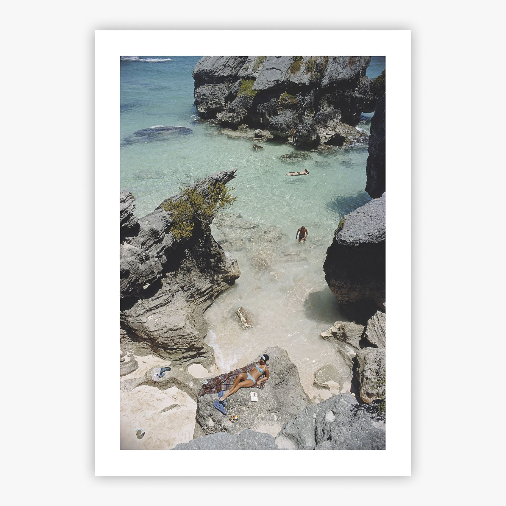 On The Beach In Bermuda