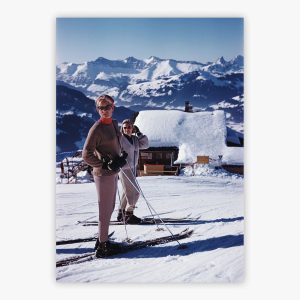 Skiers In Gstaad